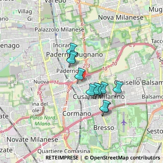 Mappa Via Enrico Fermi, 20037 Paderno Dugnano MI, Italia (1.31273)