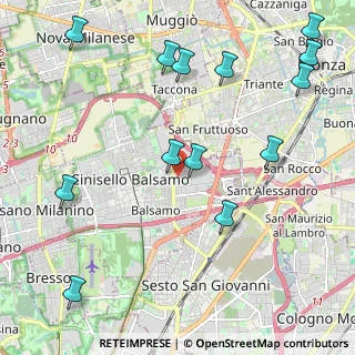 Mappa Via Cremona, 20092 Cinisello Balsamo MI, Italia (2.64769)