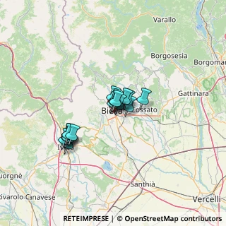 Mappa Via Torino, 13900 Biella BI, Italia (8.81294)