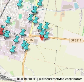 Mappa Strada 11, 25038 Rovato BS (0.587)