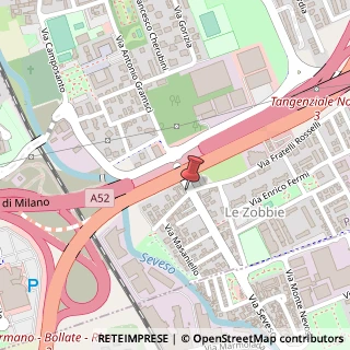 Mappa Via Antonio Gramsci, 168, 20037 Paderno Dugnano, Milano (Lombardia)