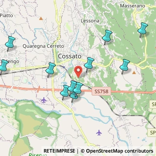 Mappa Cossato, 13836 Cossato BI, Italia (2.22182)