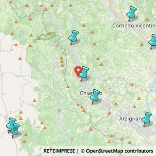 Mappa Via Bevilacqua, 36072 Chiampo VI, Italia (7.26727)