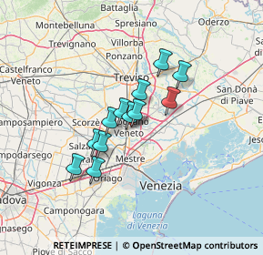 Mappa Via Italo Svevo, 31021 Mogliano Veneto TV, Italia (9.225)