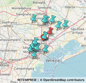 Mappa Via Italo Svevo, 31021 Mogliano Veneto TV, Italia (10.16118)