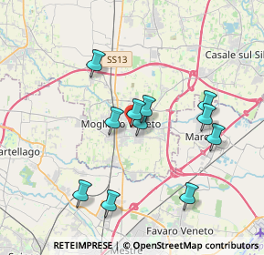 Mappa Via Italo Svevo, 31021 Mogliano Veneto TV, Italia (3.32636)