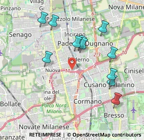 Mappa Via Trieste, 20037 Paderno Dugnano MI, Italia (1.96273)