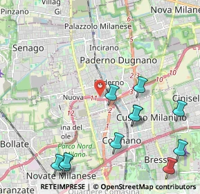 Mappa Via Trieste, 20037 Paderno Dugnano MI, Italia (2.63182)