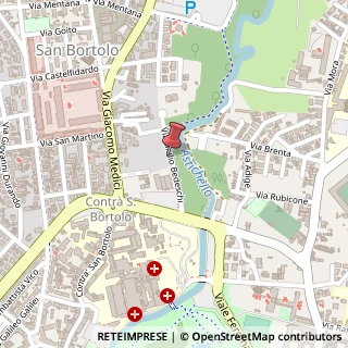 Mappa Via Giulio Bedeschi, 29, 36100 Vicenza, Vicenza (Veneto)