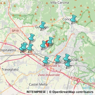 Mappa Via Industriale, 25060 Brescia BS, Italia (3.60333)