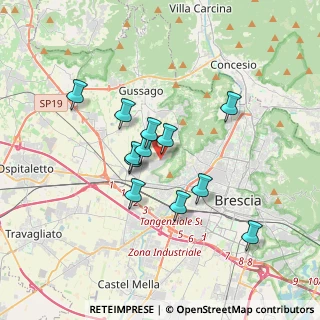 Mappa Via Industriale Tr. I, 25060 Cellatica BS, Italia (2.88417)