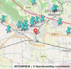 Mappa Via Scaroni, 25038 Rovato BS, Italia (2.6435)