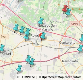 Mappa Via A. Grandi, 25038 Rovato BS, Italia (5.81118)