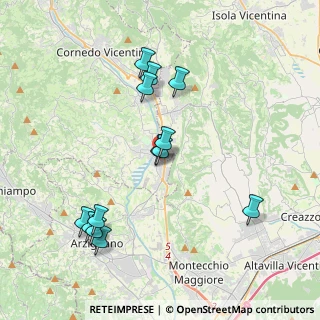 Mappa Via Belluno, 36070 Trissino VI, Italia (3.91769)