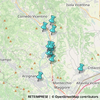 Mappa Via Belluno, 36070 Trissino VI, Italia (2.60091)