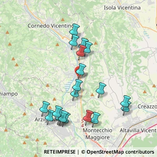 Mappa Via Belluno, 36070 Trissino VI, Italia (4.2445)