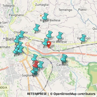 Mappa Via Felice Trossi, 13856 Vigliano Biellese BI, Italia (2.2215)