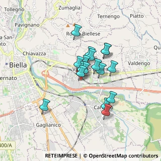 Mappa Via Felice Trossi, 13856 Vigliano Biellese BI, Italia (1.27)