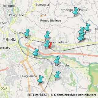 Mappa Via Felice Trossi, 13856 Vigliano Biellese BI, Italia (2.37538)