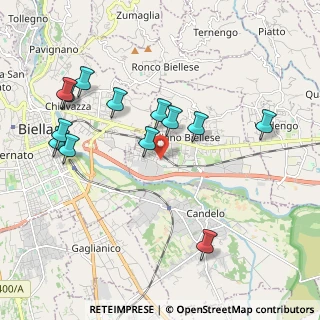 Mappa Via Felice Trossi, 13856 Vigliano Biellese BI, Italia (2.07692)