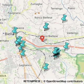 Mappa Via Felice Trossi, 13856 Vigliano Biellese BI, Italia (2.228)