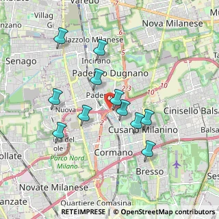 Mappa Via Bruno Colzani, 20037 Paderno Dugnano MI, Italia (1.66)