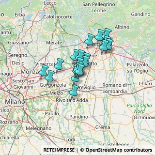 Mappa Str Consorziale Dei Beni, 24045 Fara Gera d'Adda BG, Italia (8.775)