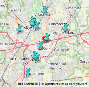 Mappa Viale Europa, 20047 Brugherio MB, Italia (3.57)