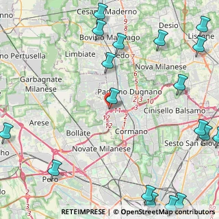 Mappa Via Fratelli di Dio, 20037 Paderno Dugnano MI, Italia (6.85333)