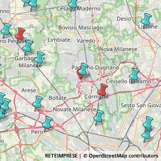 Mappa Via Fratelli di Dio, 20037 Paderno Dugnano MI, Italia (7.258)