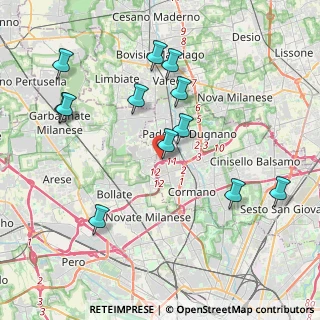 Mappa Via Fratelli di Dio, 20037 Paderno Dugnano MI, Italia (4.24417)