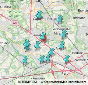 Mappa Km 9, 20045 Lainate MI, Italia (3.54643)