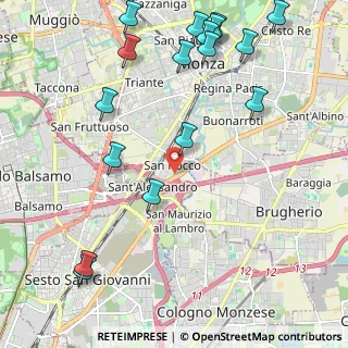 Mappa Via Solone, 20052 Monza MB, Italia (2.73941)
