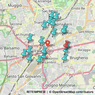 Mappa Via Solone, 20052 Monza MB, Italia (1.74)