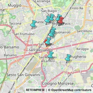 Mappa Via Solone, 20052 Monza MB, Italia (1.67364)