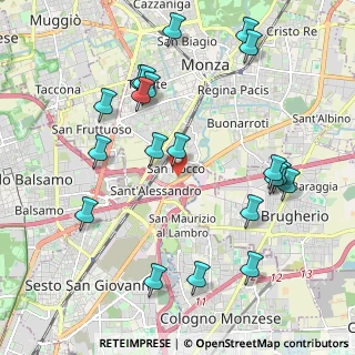 Mappa Via Solone, 20052 Monza MB, Italia (2.304)