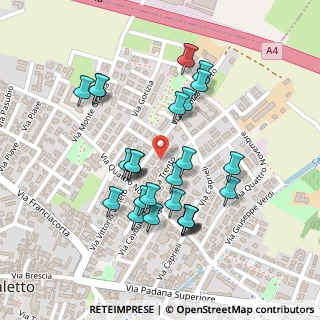 Mappa Via Trento, 25035 Ospitaletto BS, Italia (0.21769)