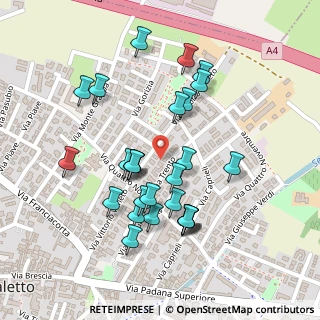 Mappa Via Trento, 25035 Ospitaletto BS, Italia (0.22593)