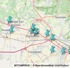 Mappa Via Trento, 25035 Ospitaletto BS, Italia (3.89818)