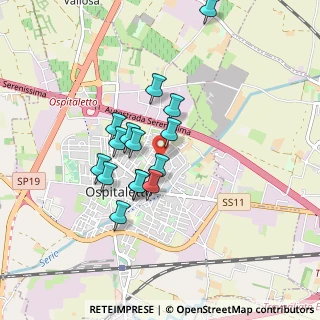 Mappa Via Trento, 25035 Ospitaletto BS, Italia (0.71333)