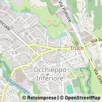 Mapa Occhieppo Inferiore
