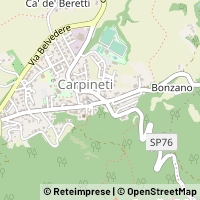 Mapa Carpineti