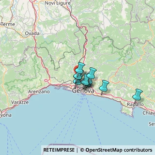 Mappa Via A. Gianue, 16162 Genova GE, Italia (7.68182)