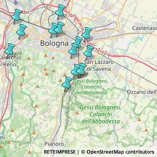 Mappa Via Brizzi, 40068 Ponticella BO, Italia (4.69357)