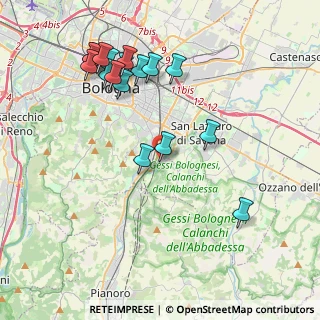 Mappa Via Brizzi, 40068 Ponticella BO, Italia (4.40176)