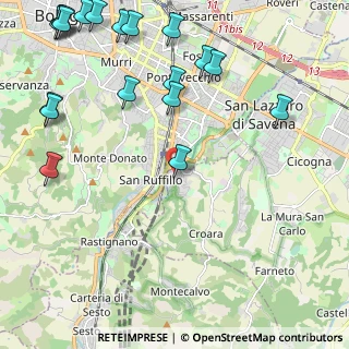Mappa Via Brizzi, 40068 Ponticella BO, Italia (3.13895)