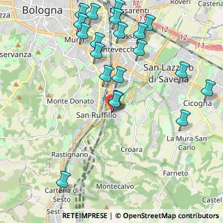 Mappa Via Brizzi, 40068 Ponticella BO, Italia (2.506)