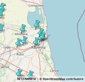 Mappa Via Baiona, 48123 Ravenna RA, Italia (18.98538)