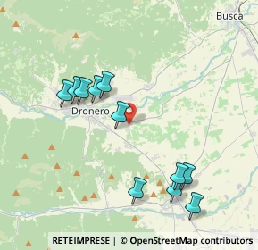 Mappa Via Montenero, 12025 Dronero CN, Italia (4.03545)