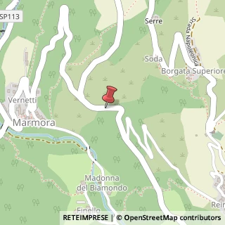 Mappa Via nazionale 27, 12028 Marmora, Cuneo (Piemonte)